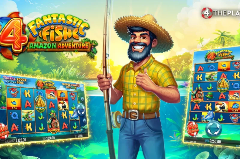 4 Fantastic Fish Amazon Adventure: Dive Deep, Win Big!