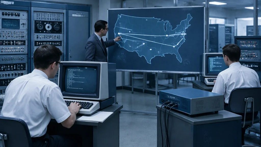 Lịch sử internet: Những kết nối ARPANET đầu tiên hoạt động như thế nào vào năm 1969?
