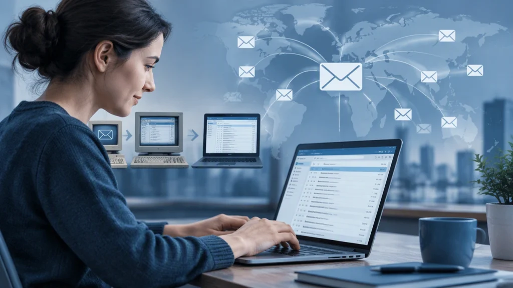 Email đã trở thành công cụ giao tiếp trung tâm trước mạng xã hội như thế nào?
